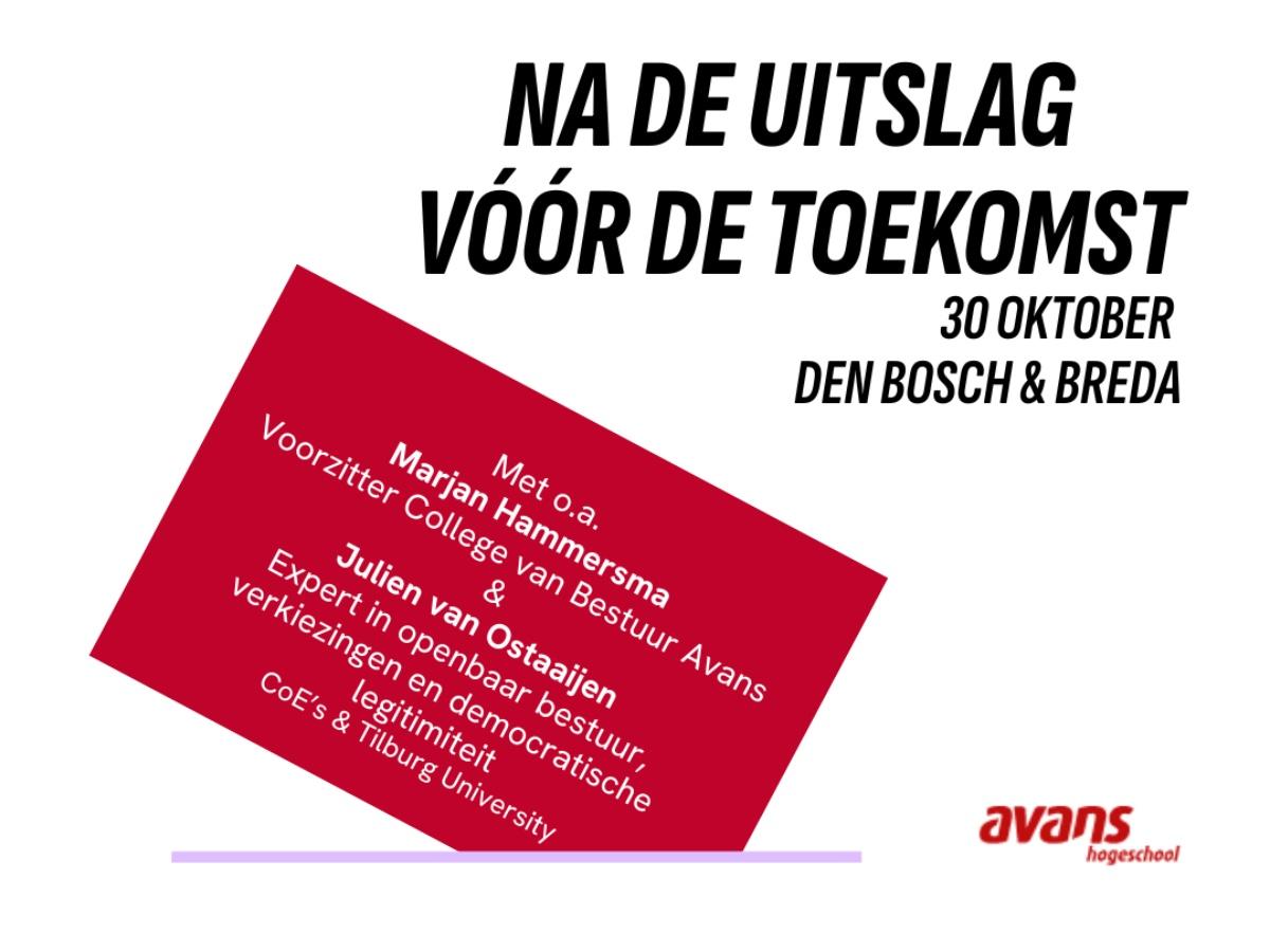 In de spotlight: na de uitslag, vóór de toekomst